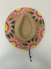 Load image into Gallery viewer, KIDS Pink Daisy Straw OMHat
