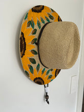 Load image into Gallery viewer, KIDS Sunflower Straw OMHat
