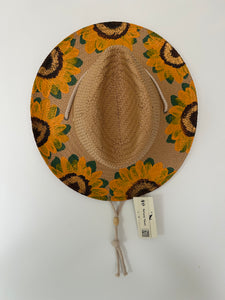 Giant Sunflower Straw OMHat