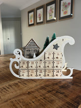 Load image into Gallery viewer, Sleigh Advent Calendar
