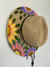 Load image into Gallery viewer, KIDS Pastel Daisy Straw OMHat
