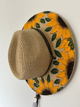 Load image into Gallery viewer, KIDS Golden Sunflower Straw OMHat
