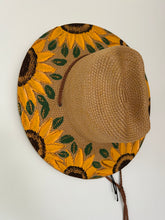 Load image into Gallery viewer, Sunflower Straw OMHat
