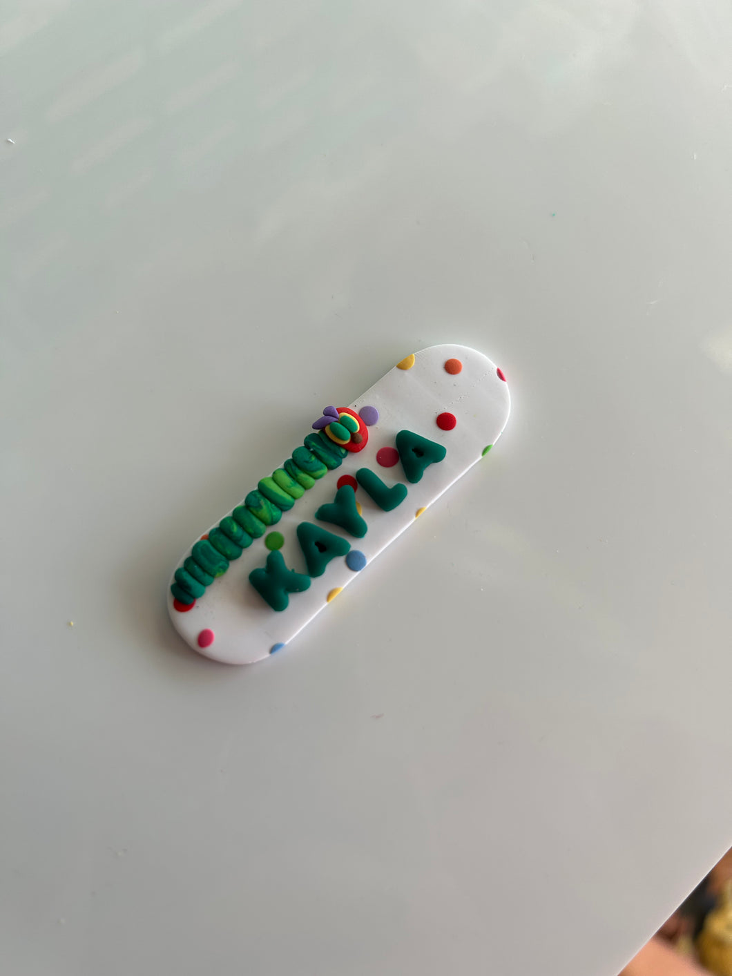 Hungry Caterpillar Long Name Badge